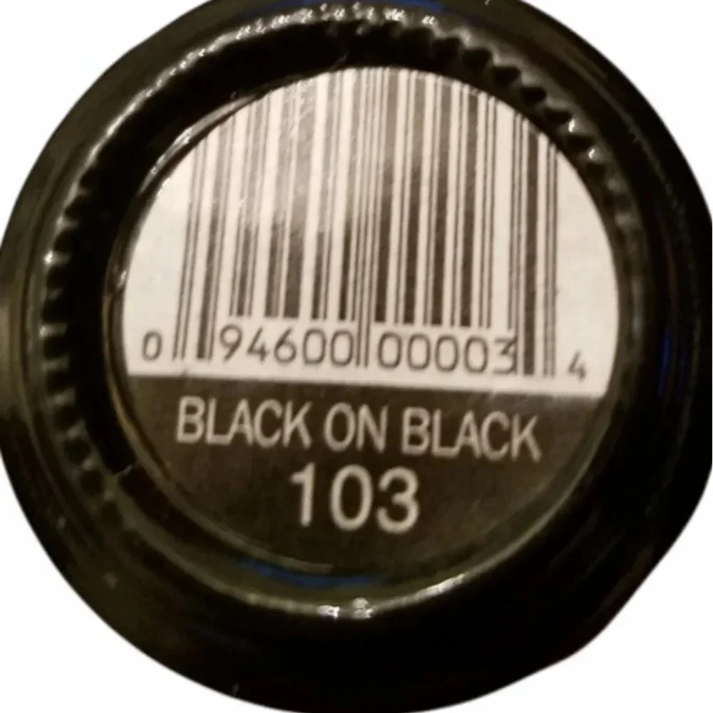 Sinful Colors Nail Polish (Black on Black)